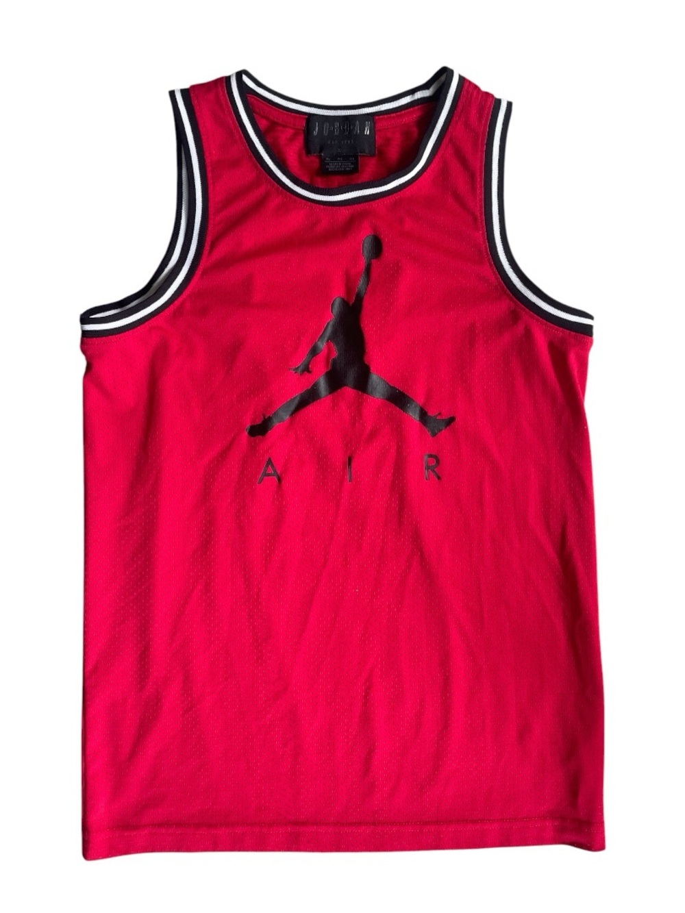 Jordan Air Jumpman Red Basketball Tank